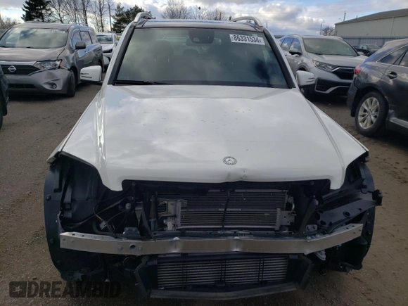2015 Mercedes-Benz GLK 250 with VIN WDCGG0EBXFG347544, listed as a Copart auction lot 86331534 with 43,513 mi miles and Salvage Title. Bid and sale history available at DreamBid. Image 5.