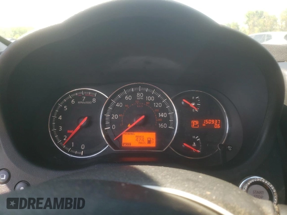2011 Nissan Maxima SV with VIN 1N4AA5AP0BC858506, listed as a Copart auction lot 51858115 with 150,937 mi miles and Salvage Title. Bid and sale history available at DreamBid. Image 9.