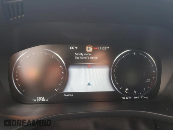 2019 Volvo XC60 Inscription with VIN LYVA22RL0KB183901, listed as a Copart auction lot 53528455 with 93,754 mi miles and Salvage title. Bid and sale history available at DreamBid. Image 9.