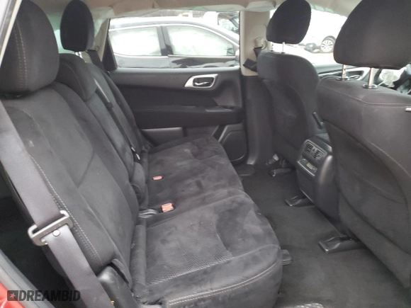 2016 Nissan Pathfinder SL with VIN 5N1AR2MNXGC607796, listed as a Copart auction lot 87588895 with 0 mi miles and Salvage Title. Bid and sale history available at carsss.com. Image 10.