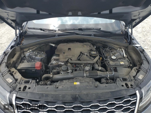 2019 Land Rover Range Rover Velar S with VIN SALYB2EX7KA796024, listed as a Copart auction lot 55156345 with 89,586 mi miles and Salvage title. Bid and sale history available at DreamBid. Image 12.