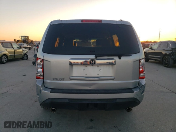 2013 Honda Pilot EX-L with VIN 5FNYF3H5XDB005619, listed as a Copart auction lot 86351994 with 117,864 mi miles and Salvage Title. Bid and sale history available at DreamBid. Image 6.