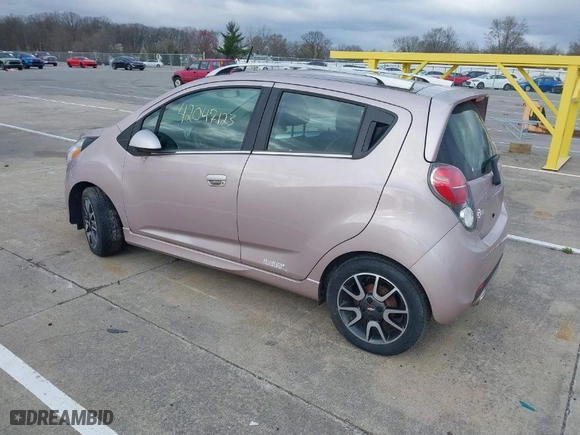 2013 Chevrolet Spark LT with VIN KL8CF6S99DC626296, listed as a IAAI auction lot 42047123 with 63,669 mi miles. Bid and sale history available at carsss.com. Image 3.