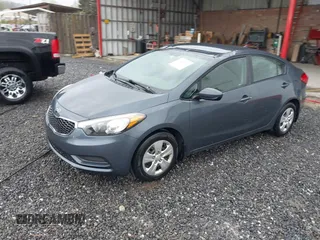 2016 Kia Forte LX with VIN KNAFK4A69G5560835, listed as a IAAI auction lot 42003212 with 100,873 mi miles. Bid and sale history available at carsss.com. Image 17.