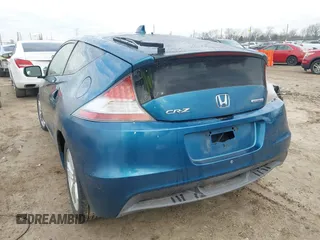 2012 Honda CR-Z EX with VIN JHMZF1D6XCS004087, listed as a IAAI auction lot 41860837 with 170,790 mi miles. Bid and sale history available at carsss.com. Image 3.