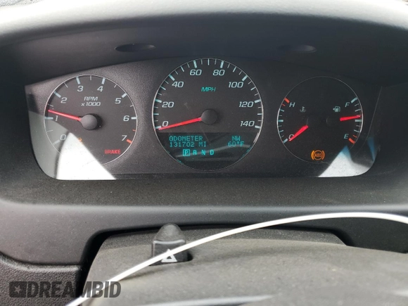 2012 Chevrolet Impala LTZ with VIN 2G1WC5E35C1317341, listed as a Copart auction lot 43404685 with 131,702 mi miles and Salvage Title. Bid and sale history available at DreamBid. Image 9.