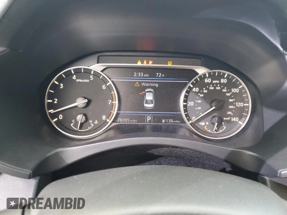 2019 Nissan Altima 2.5 S with VIN 1N4BL4BW3KN321373, listed as a Copart auction lot 44653145 with 78,395 mi miles and Salvage Title. Bid and sale history available at carsss.com. Image 9.