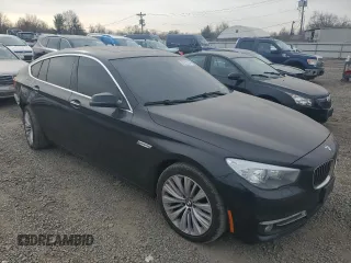 2014 BMW 5 Series 535i Gran Turismo xDrive z VIN WBA5M4C57ED183502, wystawiony jako Copart lot #80259304 z przebiegiem 179 066 mil mil oraz Szkoda całkowita • Salvage title. Historia ofert i sprzedaży dostępna na DreamBid. Obrazek 4.