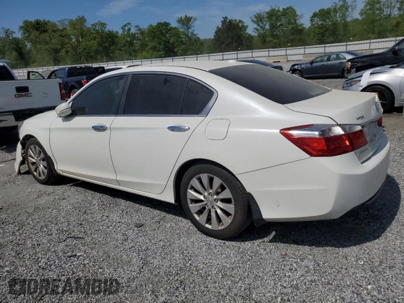2015 Honda Accord EX-L с VIN 1HGCR2F8XFA019414, выставлен на аукционе Copart как лот 52348535 с пробегом 123 795 миль миль и Списание • Salvage title. История ставок и продаж доступна на DreamBid. Изображение 2.