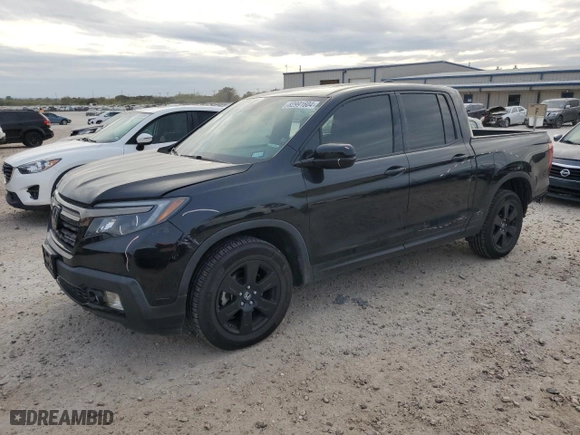 2018 Honda Ridgeline Black Edition with VIN 5FPYK3F86JB008383, listed as a Copart auction lot 82991604 with 0 mi miles and Salvage Title. Bid and sale history available at carsss.com. Image 1.