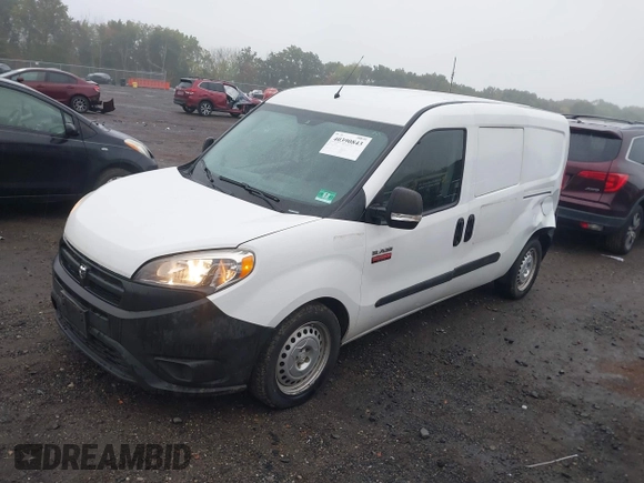 2017 Ram ProMaster City Cargo Tradesman z VIN ZFBERFAB2H6E50911, wystawiony jako IAAI lot #40390843 z przebiegiem 68 010 mil mil oraz . Historia ofert i sprzedaży dostępna na DreamBid. Obrazek 17.