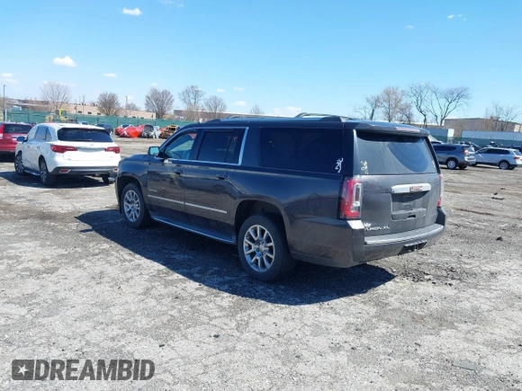 2015 GMC Yukon XL Denali with VIN 1GKS2JKJ5FR144991, listed as a IAAI auction lot 41877853 with 167,814 mi miles. Bid and sale history available at carsss.com. Image 3.