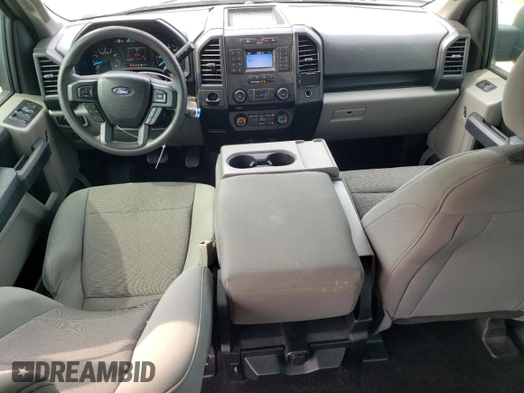 2018 Ford F-150 XL with VIN 1FTEW1CB3JFB73176, listed as a Copart auction lot 58741785 with 153,162 mi miles and Salvage title. Bid and sale history available at DreamBid. Image 8.