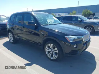 2015 BMW X3 xDrive28d with VIN 5UXWY3C52F0E96652, listed as a IAAI auction lot 41895140 with 57,131 mi miles. Bid and sale history available at carsss.com. Image 1.