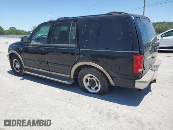 2002 Ford Expedition Eddie Bauer with VIN 1FMRU17W82LA22014, listed as a Copart auction lot 58139015 with Not provided miles and Salvage title. Bid and sale history available at DreamBid. Image 2.