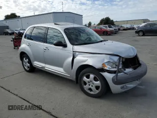 2001 Chrysler PT Cruiser with VIN 3C8FY4BB31T565483, listed as a Copart auction lot 79057824 with 216,188 mi miles and Salvage Title. Bid and sale history available at DreamBid. Image 4.