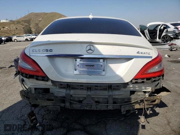 2013 Mercedes-Benz CLS-Class CLS 550 with VIN WDDLJ9BB4DA080535, listed as a Copart auction lot 57893384 with 64,413 mi miles and Salvage Title. Bid and sale history available at carsss.com. Image 6.