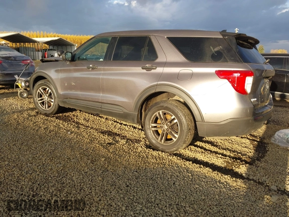 2020 Ford Police Interceptor Utility z VIN 1FM5K8AB5LGA55727, wystawiony jako IAAI lot #40877399 z przebiegiem 38 827 mil mil oraz . Historia ofert i sprzedaży dostępna na DreamBid. Obrazek 3.