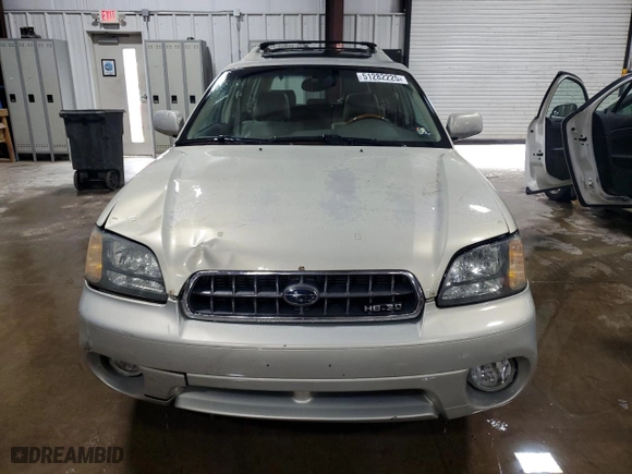 2004 Subaru Legacy Wagon (Natl) Outback H6 L.L. Bean Edition with VIN 4S3BH806247634783, listed as a Copart auction lot 51282225 with 128,004 mi miles and Salvage Title. Bid and sale history available at carsss.com. Image 5.