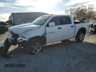 2012 Ram 1500 Sport with VIN 1C6RD7MT1CS162535, listed as a Copart auction lot 84612554 with 126,312 mi miles and Salvage Title. Bid and sale history available at carsss.com. Image 1.