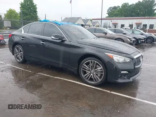 2016 Infiniti Q50 Premium z VIN JN1EV7AR2GM342228, wystawiony jako IAAI lot #42247346 z przebiegiem 101 547 mil mil oraz . Historia ofert i sprzedaży dostępna na DreamBid. Obrazek 1.
