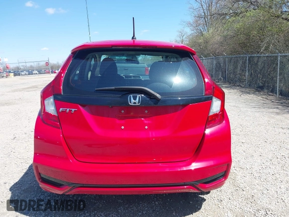 2019 Honda Fit LX with VIN 3HGGK5H45KM744420, listed as a IAAI auction lot 41986307 with 18,285 mi miles. Bid and sale history available at carsss.com. Image 17.