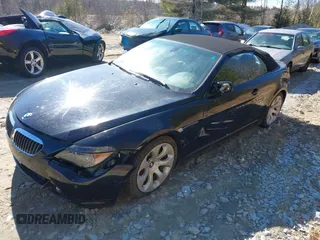 2006 BMW 6 Series 650Ci with VIN WBAEK13496CN78445, listed as a IAAI auction lot 41645248 with 99,799 mi miles. Bid and sale history available at carsss.com. Image 2.