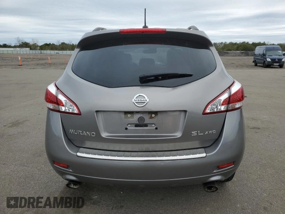 2011 Nissan Murano S with VIN JN8AZ1MW7BW179463, listed as a Copart auction lot 53971925 with Not Provided miles and Salvage Title. Bid and sale history available at DreamBid. Image 6.