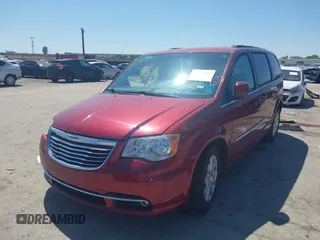 2014 Chrysler Town & Country Touring with VIN 2C4RC1BG5ER342975, listed as a IAAI auction lot 41972305 with 119,783 mi miles. Bid and sale history available at carsss.com. Image 2.