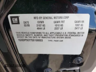 2005 Cadillac CTS with VIN 1G6DP567750198603, listed as a IAAI auction lot 41819263 with 120,755 mi miles. Bid and sale history available at carsss.com. Image 9.