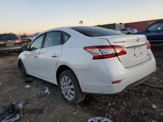 2014 Nissan Sentra SV with VIN 3N1AB7AP9EL663650, listed as a Copart auction lot 43011605 with Not Provided miles and Salvage Title. Bid and sale history available at DreamBid. Image 2.