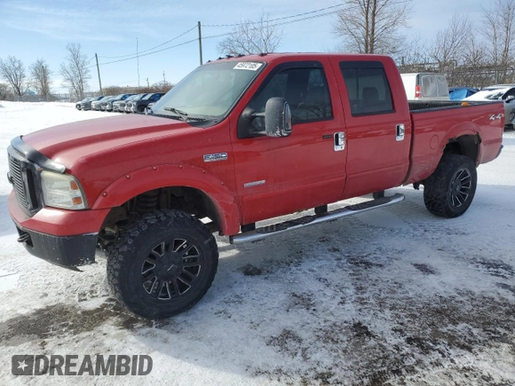 2006 Ford F-350 XL z VIN 1FTWW31PX6ED25708, wystawiony jako Copart lot #45972105 z przebiegiem 253 961 mil mil oraz Szkoda całkowita • Salvage title. Historia ofert i sprzedaży dostępna na DreamBid. Obrazek 1.