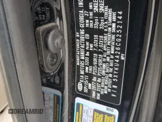 2012 Kia Sorento EX z VIN 5XYKU4A26CG252144, wystawiony jako Copart lot #56290995 z przebiegiem 220 802 mil mil oraz Szkoda całkowita • Salvage title. Historia ofert i sprzedaży dostępna na DreamBid. Obrazek 13.