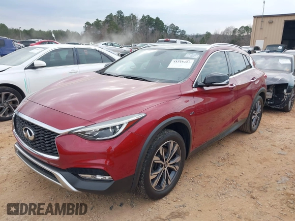 2017 Infiniti QX30 Premium with VIN SJKCH5CR7HA017457, listed as a IAAI auction lot 41510251 with 59,567 mi miles and . Bid and sale history available at DreamBid. Image 17.