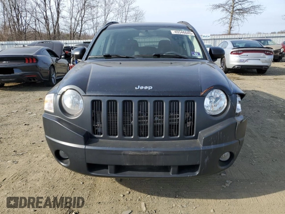 2008 Jeep Compass Sport with VIN 1J8FF47W68D686438, listed as a Copart auction lot 49346045 with 140,882 mi miles and Salvage Title. Bid and sale history available at carsss.com. Image 5.