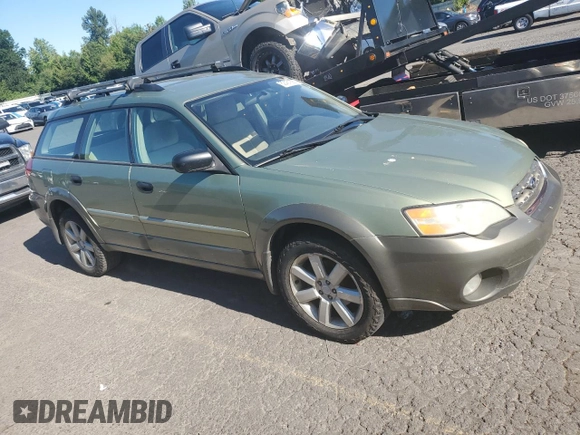 2006 Subaru Legacy Outback with VIN 4S4BP61C967331221, listed as a Copart auction lot 62431885 with 212,680 mi miles and Clean title. Bid and sale history available at DreamBid. Image 4.