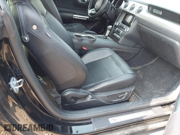 2019 Ford Mustang EcoBoost with VIN 1FA6P8TH0K5163443, listed as a IAAI auction lot 42452617 with 87,833 mi miles and . Bid and sale history available at DreamBid. Image 5.