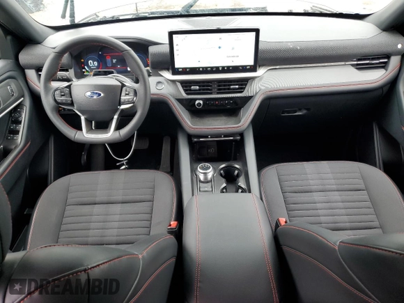 2025 Ford Explorer ST-Line with VIN 1FMUK8KH0SGB38060, listed as a Copart auction lot 61137525 with 10,970 mi miles and Salvage title. Bid and sale history available at DreamBid. Image 8.