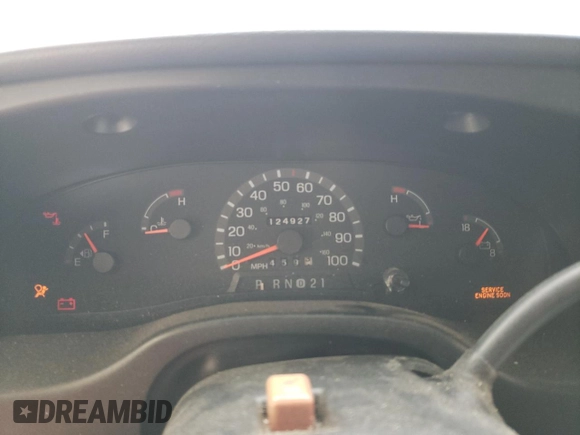 1997 Ford Econoline Commercial z VIN 1FDEE14L8VHB55692, wystawiony jako Copart lot #77627564 z przebiegiem 124 927 mil mil oraz Szkody całkowita. Historia ofert i sprzedaży dostępna na DreamBid. Obrazek 9.