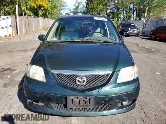2002 Mazda MPV LX z VIN JM3LW28JX20326726, wystawiony jako Copart lot #73324344 z przebiegiem 204 013 mil mil oraz Szkoda całkowita • Salvage title. Historia ofert i sprzedaży dostępna na DreamBid. Obrazek 5.