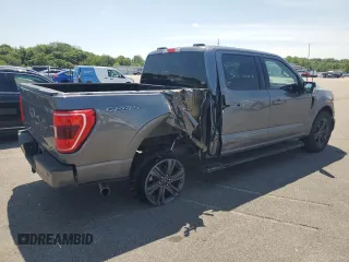 2023 Ford F-150 XL with VIN 1FTEW1C51PFC29408, listed as a Copart auction lot 61095515 with 53,008 mi miles and Clean title. Bid and sale history available at DreamBid. Image 3.