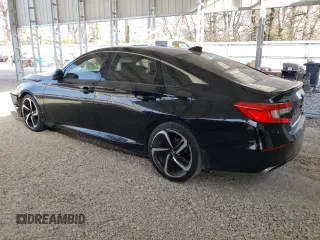 2019 Honda Accord Sedan Sport 1.5T with VIN 1HGCV1F32KA177413, listed as a Copart auction lot 49174125 with 127,784 mi miles and Salvage Title. Bid and sale history available at carsss.com. Image 2.