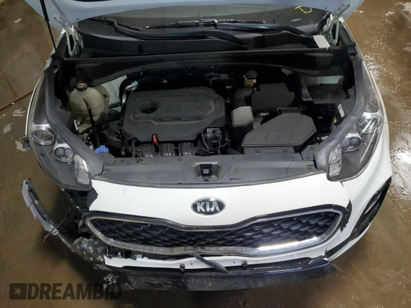 2020 Kia Sportage LX with VIN KNDPMCAC6L7806031, listed as a Copart auction lot 48813455 with 48,230 mi miles and Salvage Title. Bid and sale history available at carsss.com. Image 11.