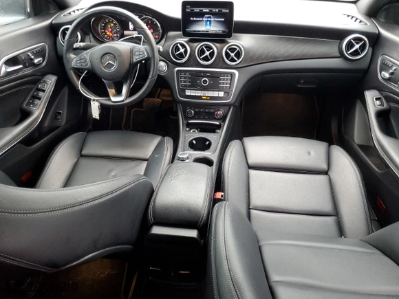 2019 Mercedes-Benz CLA with VIN WDDSJ4EB7KN773857, listed as a Copart auction lot 42516245 with 53,124 mi miles and Salvage Title. Bid and sale history available at carsss.com. Image 8.