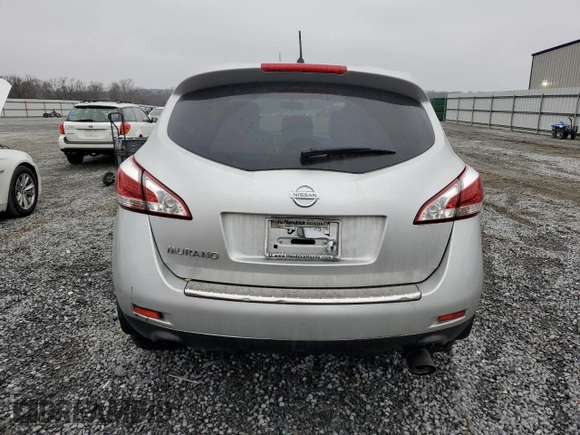 2011 Nissan Murano LE with VIN JN8AZ1MU9BW064524, listed as a Copart auction lot 42572685 with Not Provided miles and Salvage Title. Bid and sale history available at carsss.com. Image 6.
