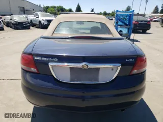 2002 Chrysler Sebring LXi with VIN 1C3EL55R52N318465, listed as a Copart auction lot 62482264 with 109,045 mi miles and Salvage Title. Bid and sale history available at carsss.com. Image 6.