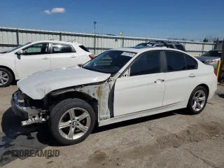 2015 BMW 3 Series 320i xDrive with VIN WBA3C3G56FNT51933, listed as a Copart auction lot 52013535 with 102,826 mi miles and Salvage Title. Bid and sale history available at carsss.com. Image 1.