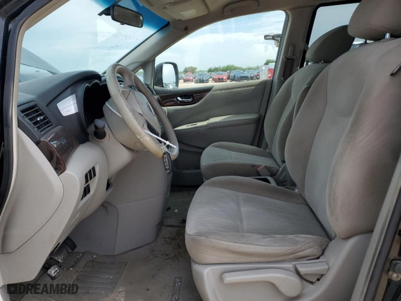 2017 Nissan Quest SV with VIN JN8AE2KP5H9165565, listed as a Copart auction lot 54543614 with 83,505 mi miles. Bid and sale history available at carsss.com. Image 7.