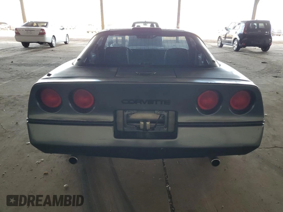 1987 Chevrolet Corvette with VIN 1G1YY2188H5104903, listed as a Copart auction lot 55291935 with 134,759 mi miles and Clean Title. Bid and sale history available at carsss.com. Image 6.