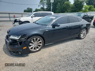 2012 Audi A7 Prestige with VIN WAU2GAFC1CN081915, listed as a Copart auction lot 59494105 with 169,556 mi miles and Salvage title. Bid and sale history available at DreamBid. Image 1.